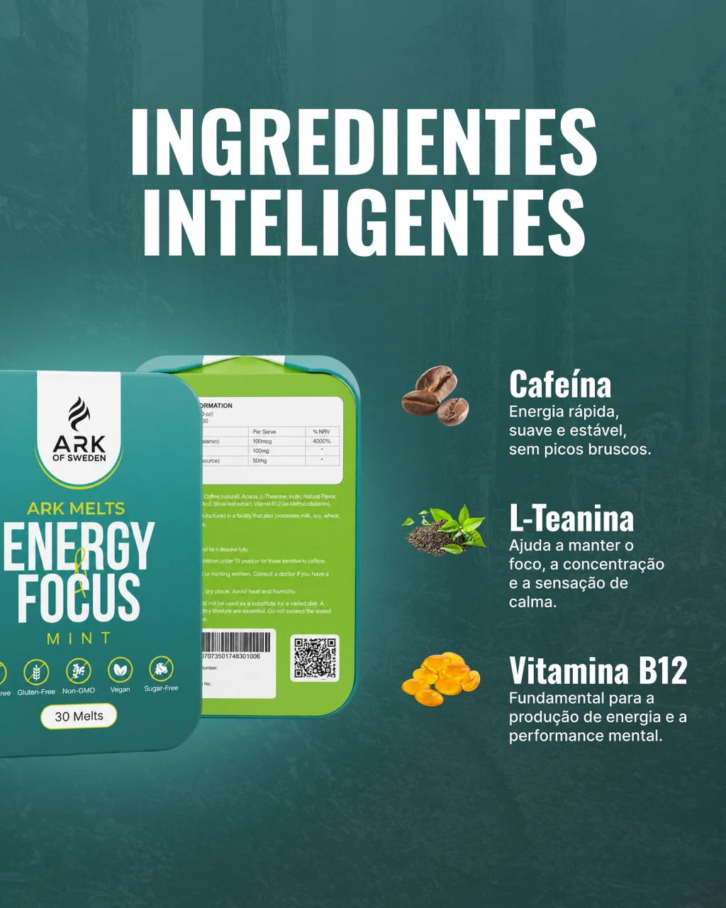 Ark Melts - Foco e energia instântaneos
