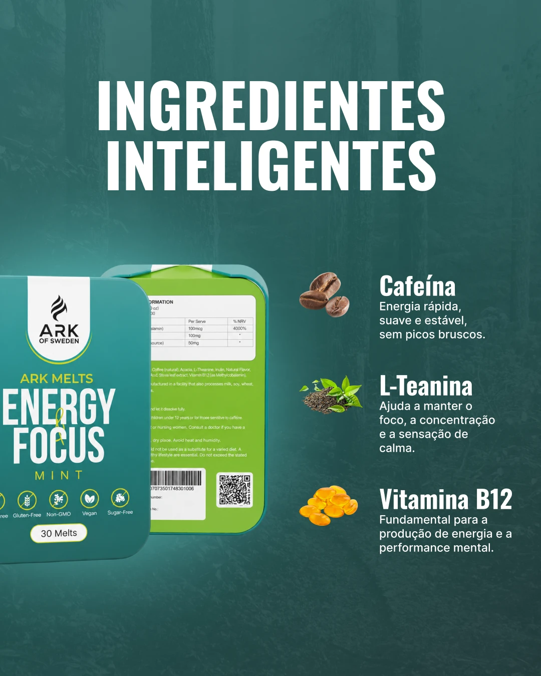 Ark Melts - Foco e energia instântaneos
