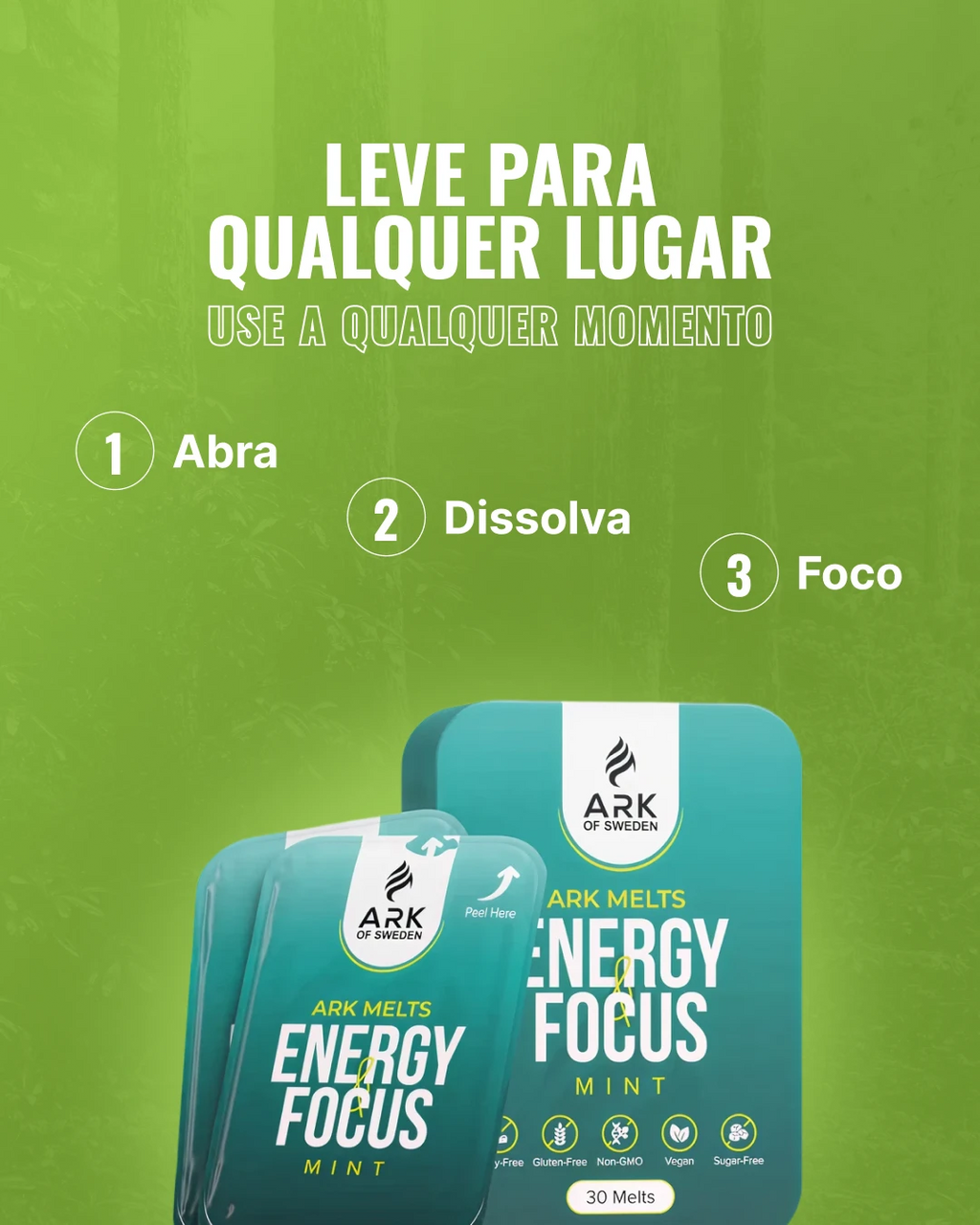 Ark Melts - Foco e energia instântaneos