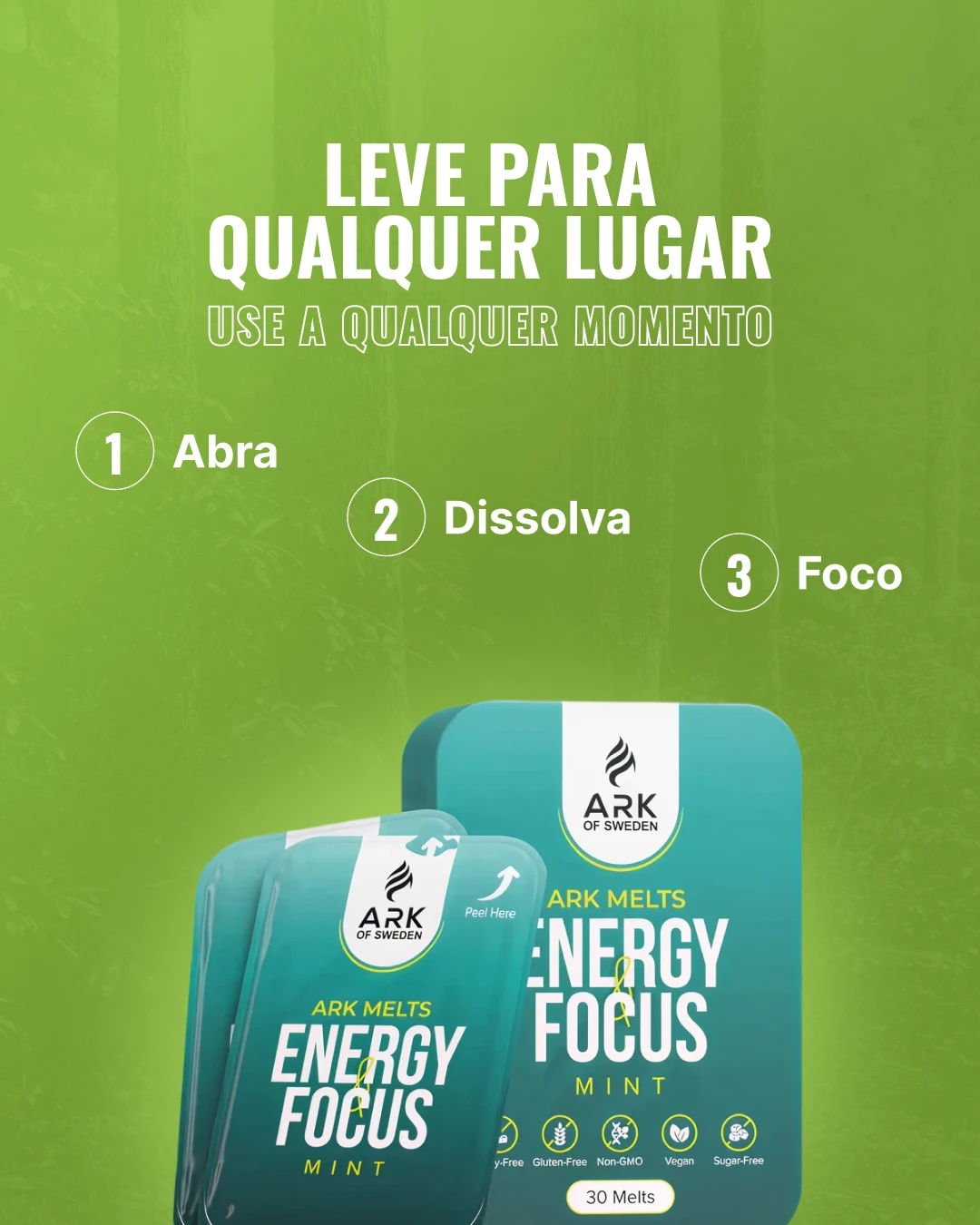 Ark Melts - Foco e energia instântaneos